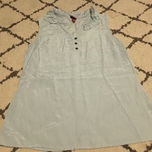 Merona sleeveless mint green blouse
